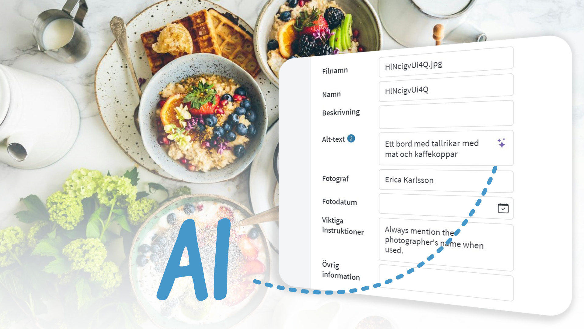 Förbättra SEO och tillgänglighet med automatiska alt-texter