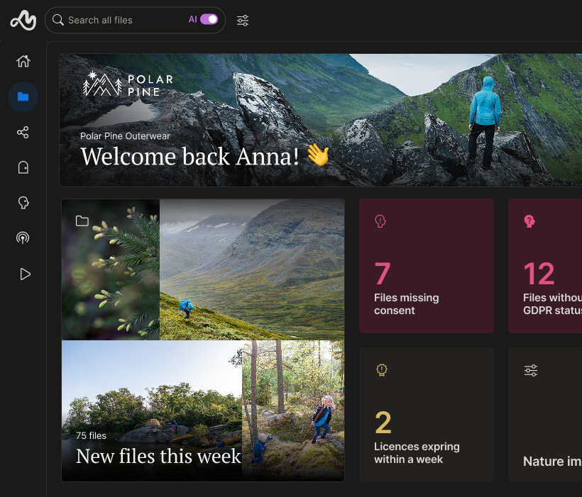 Anpassningsbar, personlig och överskådlig – din startsida i Mediaflow har blivit bättre
