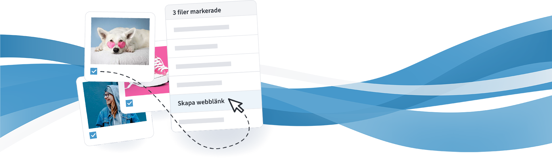 Dela stora filer utan krångel - Webblänkar i Mediaflow