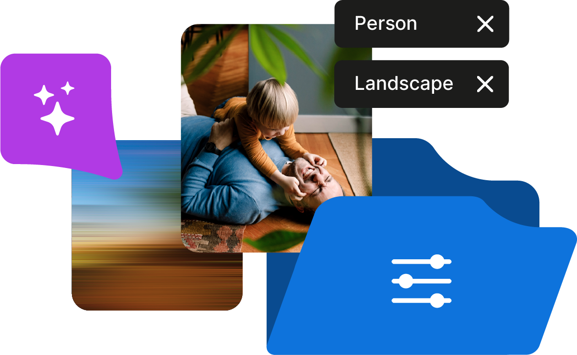 Låt filerna organisera sig själva, med Smart Folders