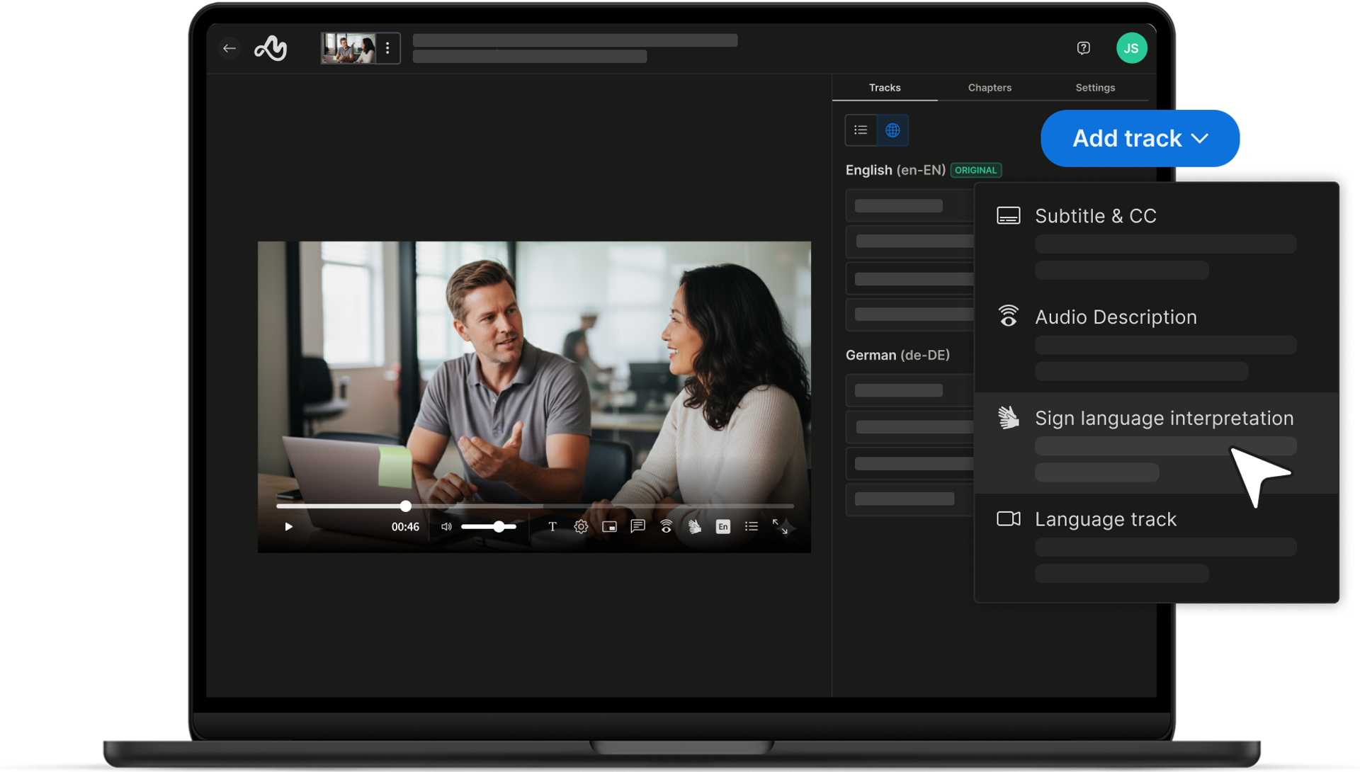 Video Manager - videoplattform med stöd för tillgänglig video | Mediaflow